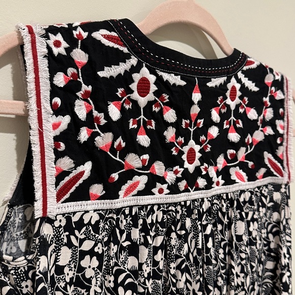 One September from Anthropologie - Floral Embroidered Tank - Picture 6 of 7
